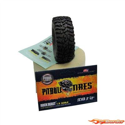 BRP PITBULL XL - 1.9 Rock Beast Scale Tires w/foam (2pcs.) BRP05003 - Afbeelding 3