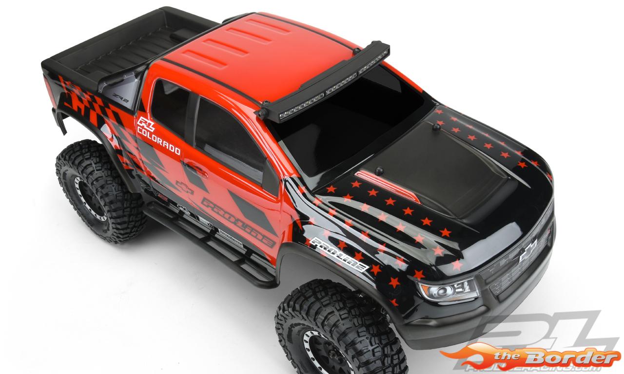 ProLine Chevy Colorado ZR2 Clear Crawler Body 12.3" (313mm Wheelbase) 3517-00 - Afbeelding 5