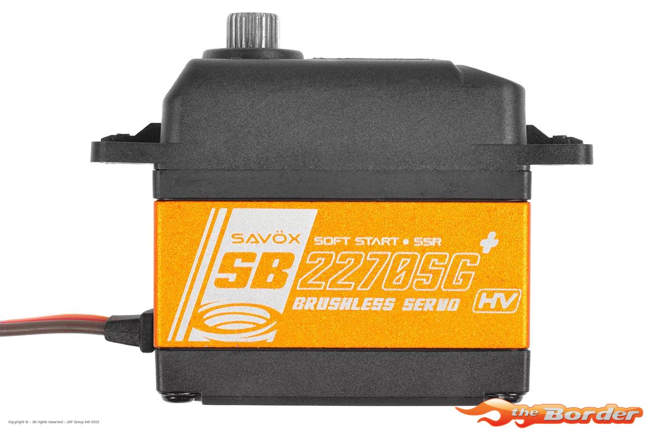 Savox Digital Servo Brushless Motor High Voltage Steel Gears (Std. Size) (45kg/0.11s) SB-2270SG+ - Afbeelding 4