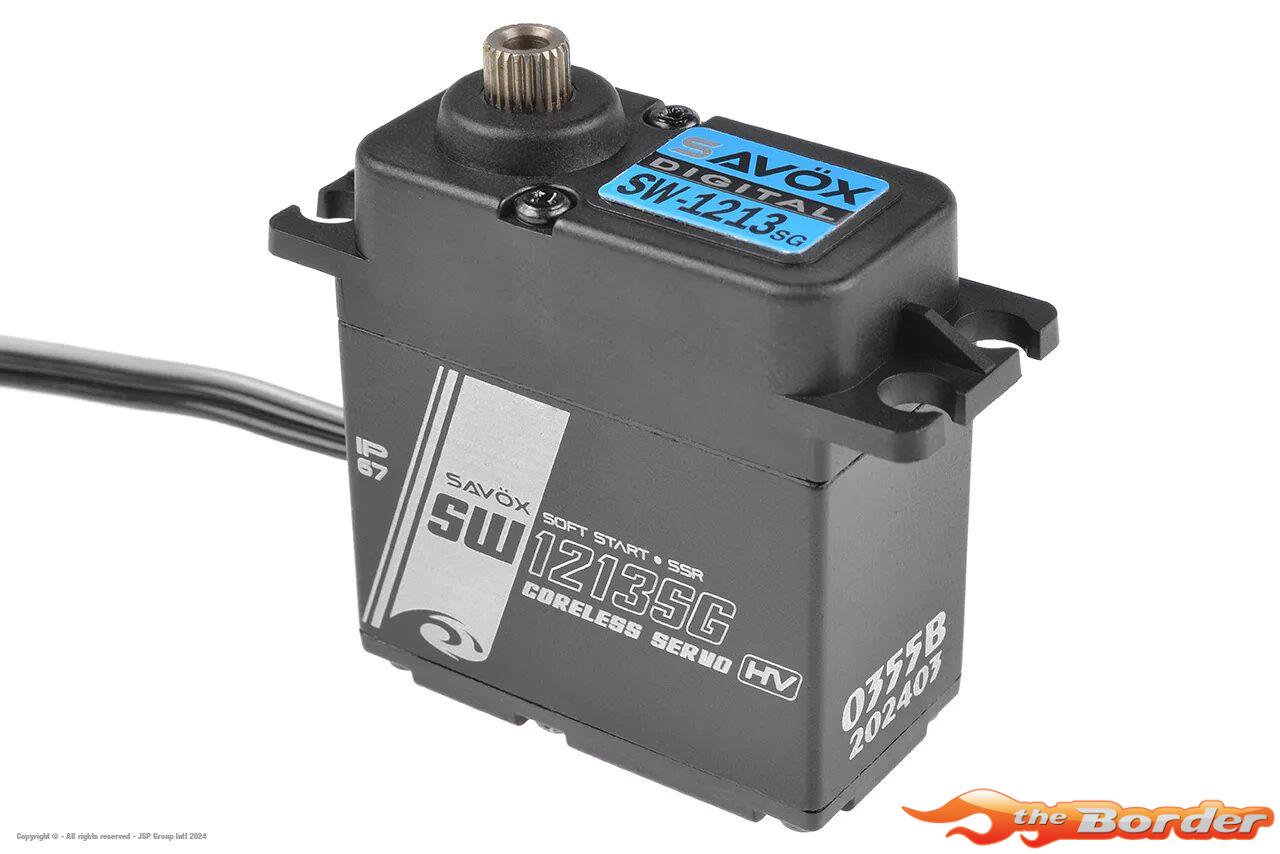 Savox SC-1213SG+ High Voltage Coreless Steel Gear Digital Servo (42kg/0.14s) - Afbeelding 4