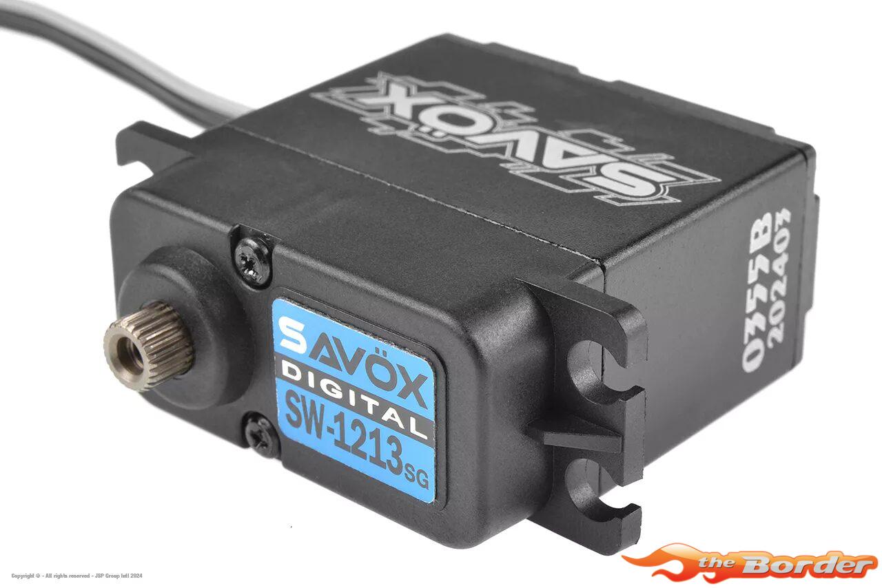 Savox SC-1213SG+ High Voltage Coreless Steel Gear Digital Servo (42kg/0.14s) - Afbeelding 7