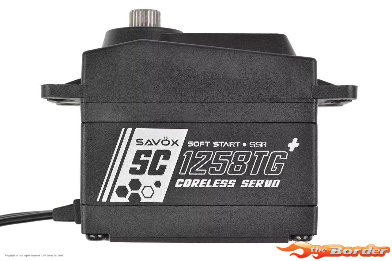 Savox SC-1258TGB+ Black Edition Super Speed Titanium Gear Digital Servo (12kg/0.08s) - Afbeelding 3
