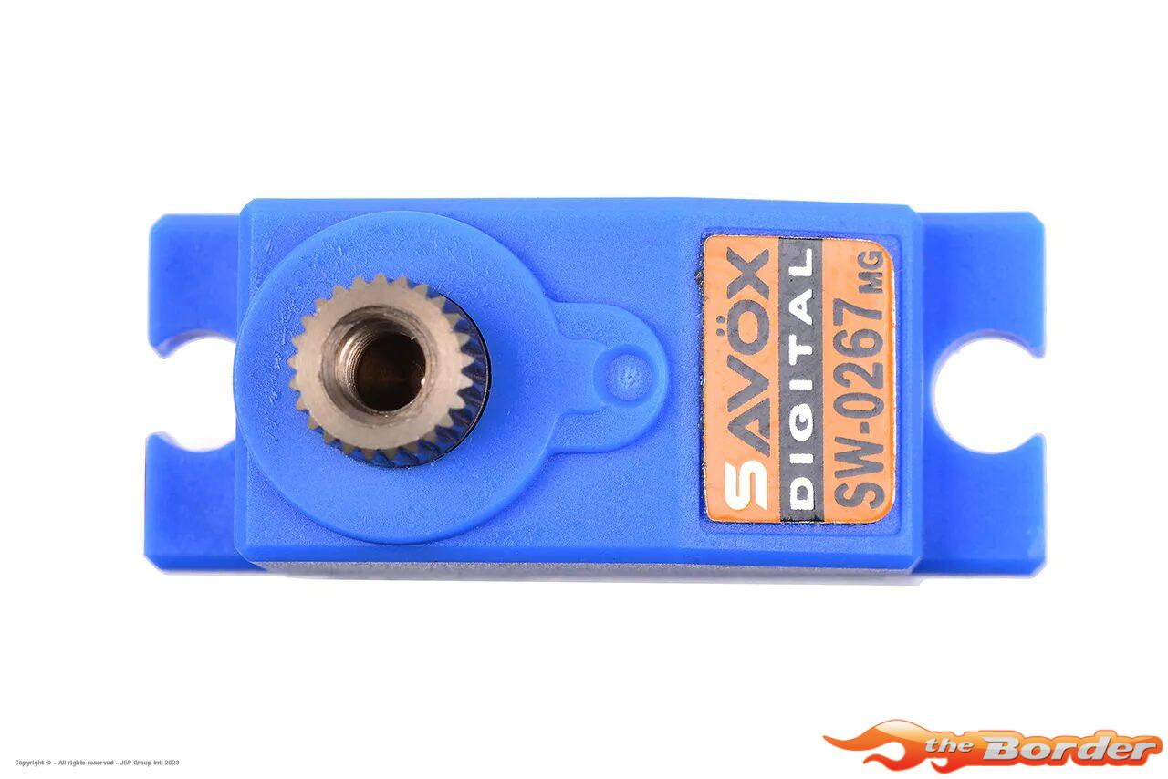 Savox SW-0267MG Micro Servo Waterproof (Traxxas 2065A vervanger) (6kg/0.135s) Digital - Afbeelding 3