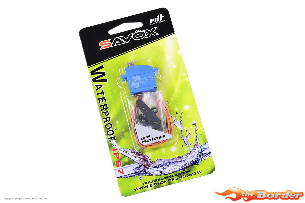 Savox SW-0267MG Micro Servo Waterproof (Traxxas 2065A vervanger) (6kg/0.135s) Digital - Afbeelding 4