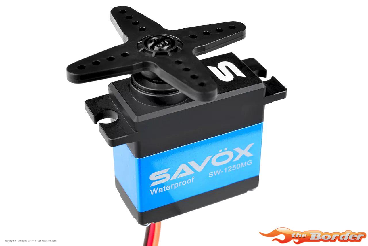 Savox SW-1250MG Mini Servo Waterproof (Traxxas 2080 vervanger) (8kg/0.10s) Digital - Afbeelding 3