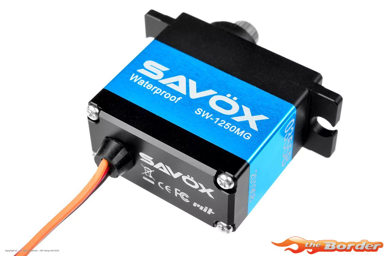 Savox SW-1250MG Mini Servo Waterproof (Traxxas 2080 vervanger) (8kg/0.10s) Digital - Afbeelding 4