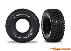 Traxxas Tires, BFGoodrich Mud-Terrain T/A KM3 2.4x1.0 (2) (for TRX-4M High Lift) 9868