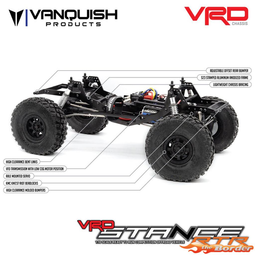 Vanquish VRD Stance - Green 1/10 RTR Crawler VPS09009A - Afbeelding 7