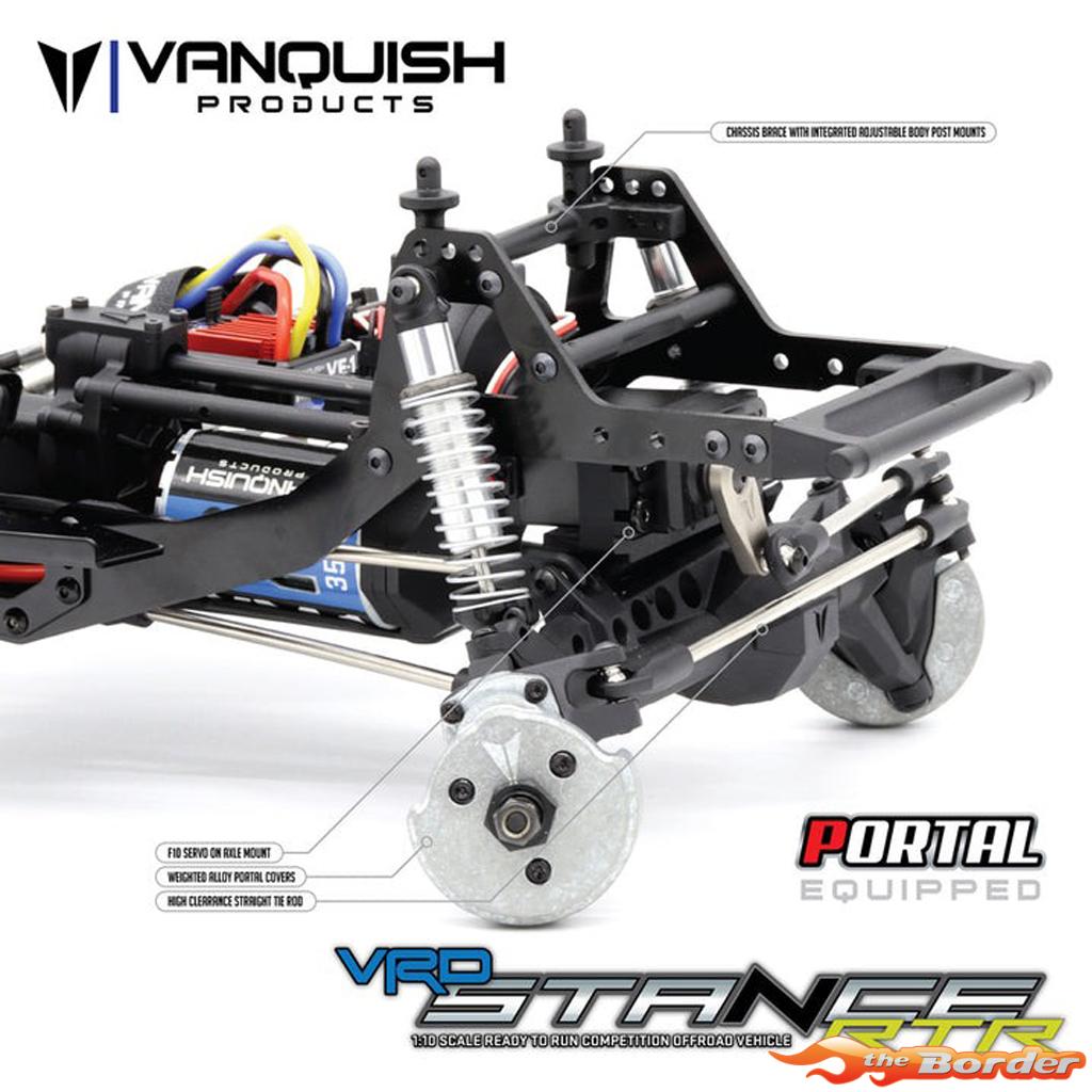 Vanquish VRD Stance - Green 1/10 RTR Crawler VPS09009A - Afbeelding 8