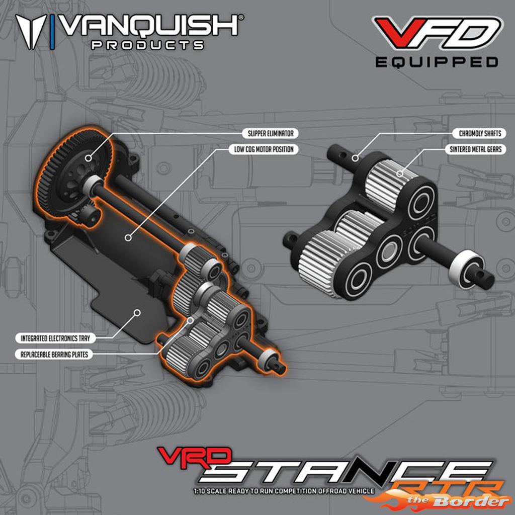 Vanquish VRD Stance - Green 1/10 RTR Crawler VPS09009A - Afbeelding 11