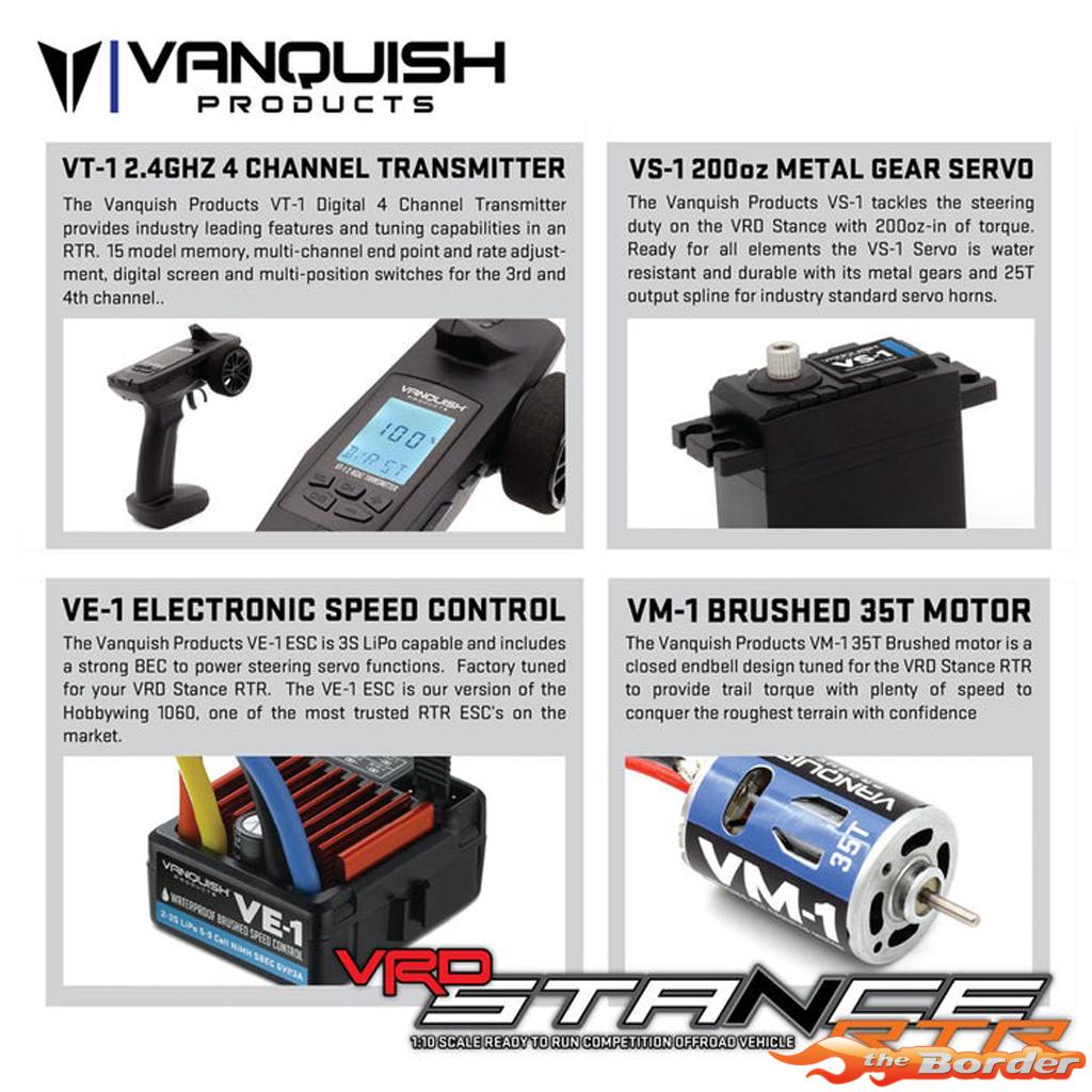 Vanquish H10 Optic - Sparco 1/10 RTR Crawler VPS09010B - Afbeelding 7