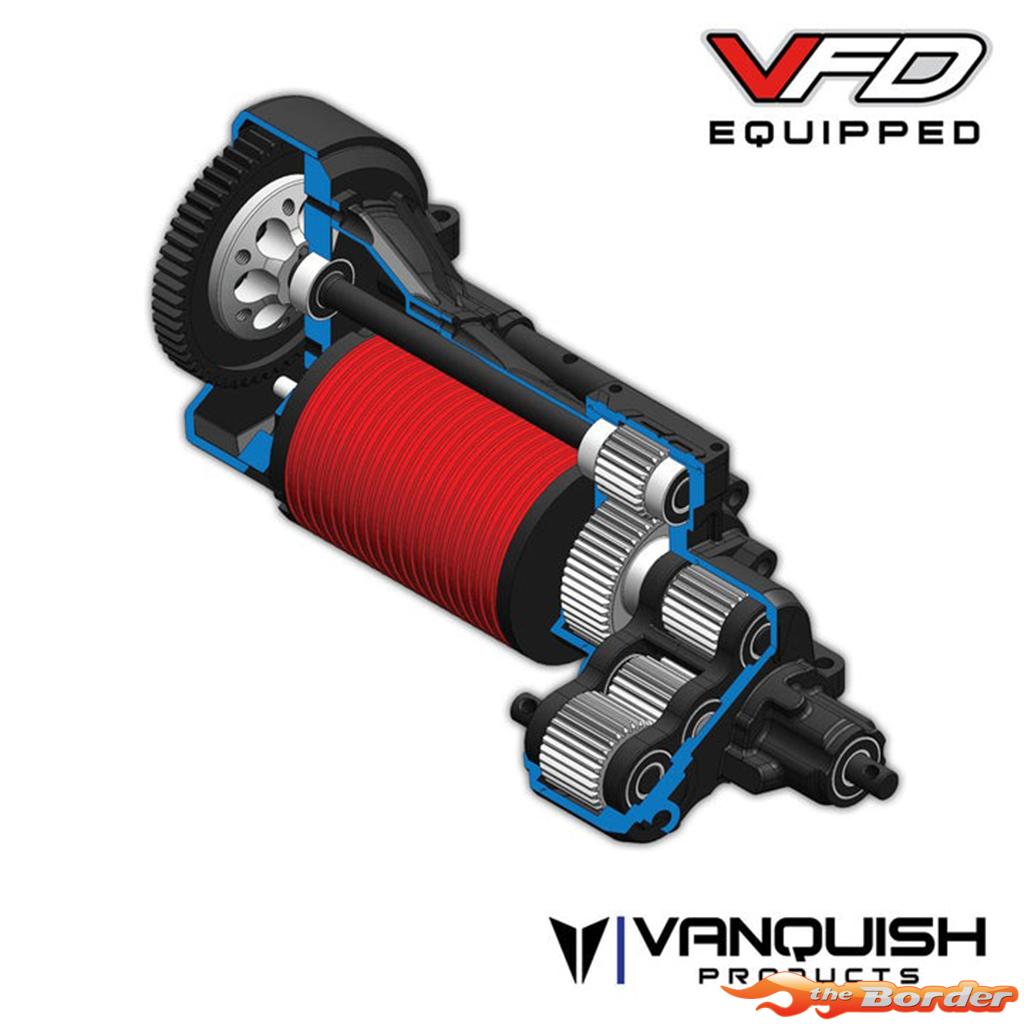 Vanquish VS4-10 Fordyce RTR Blue 1/10 Crawler VPS09012A - Afbeelding 6