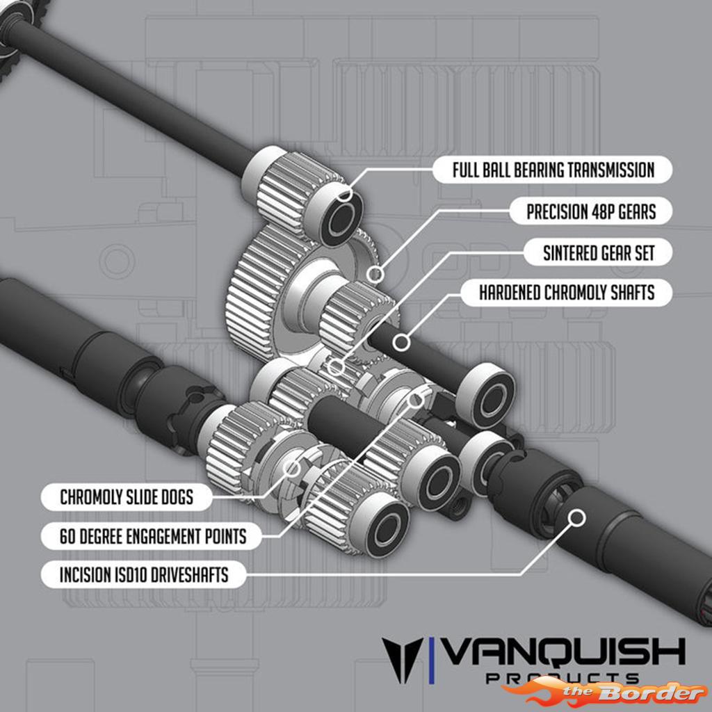 Vanquish VS4-10 Phoenix Portal Kit 1/10 Crawler Kit VPS09007 - Afbeelding 10