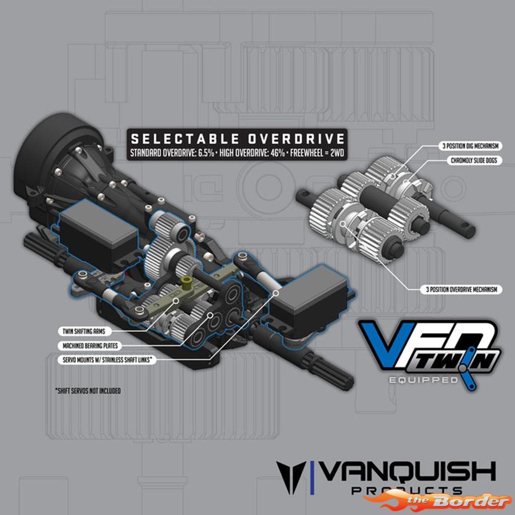 Vanquish VS4-10 Phoenix Portal Kit 1/10 Crawler Kit VPS09007 - Afbeelding 11