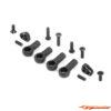 XRAY Alu Rear Shock Absorber Adapter (1+1) - Set 362390