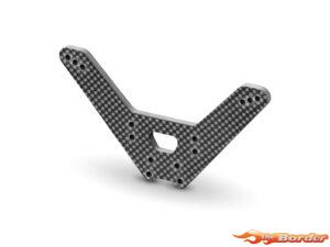 XRAY XT2 Graphite Shock Tower For 1-Piece Chassis - Rear 323092