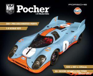 Pocher 1/8 Porsche 917K - Gulf Edition