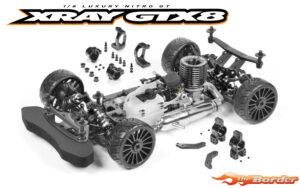XRAY GTX’24 1/8 Luxury Nitro On-Road GT Car 350505