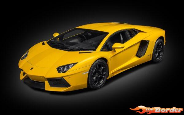 Pocher 1/8 Lamborghini Aventador LP700-4 Giallo Orion