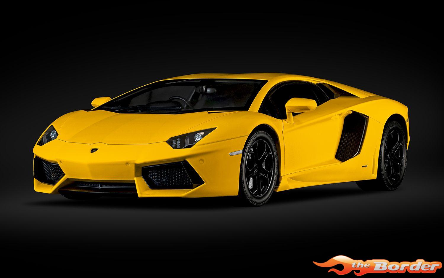Pocher 1/8 Lamborghini Aventador LP700-4 Giallo Orion - Afbeelding 3