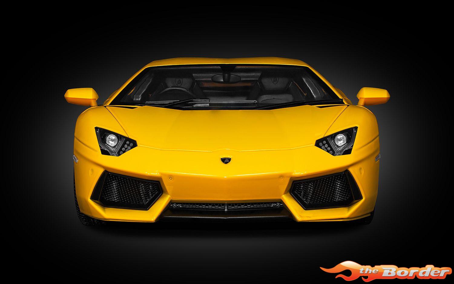 Pocher 1/8 Lamborghini Aventador LP700-4 Giallo Orion - Afbeelding 6