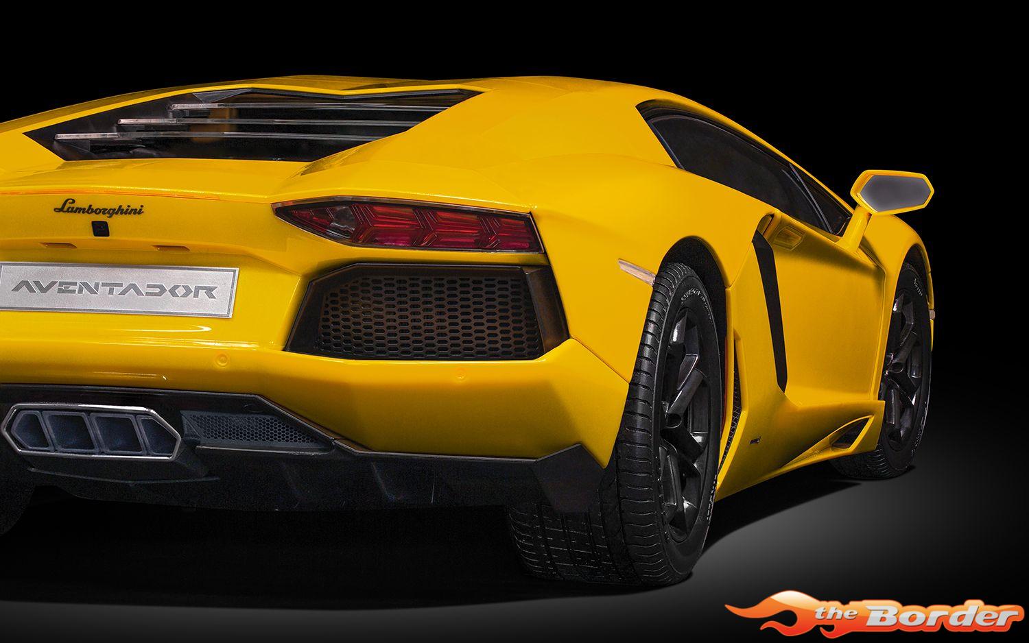 Pocher 1/8 Lamborghini Aventador LP700-4 Giallo Orion - Afbeelding 4