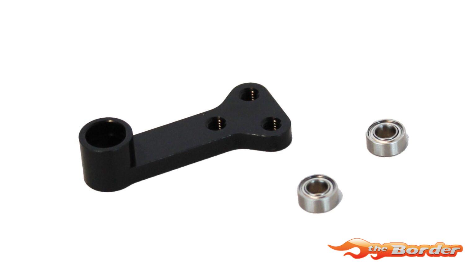 XRAY X4F Alu Servo Saver Arm - Black - Swiss 7075 T6 302527