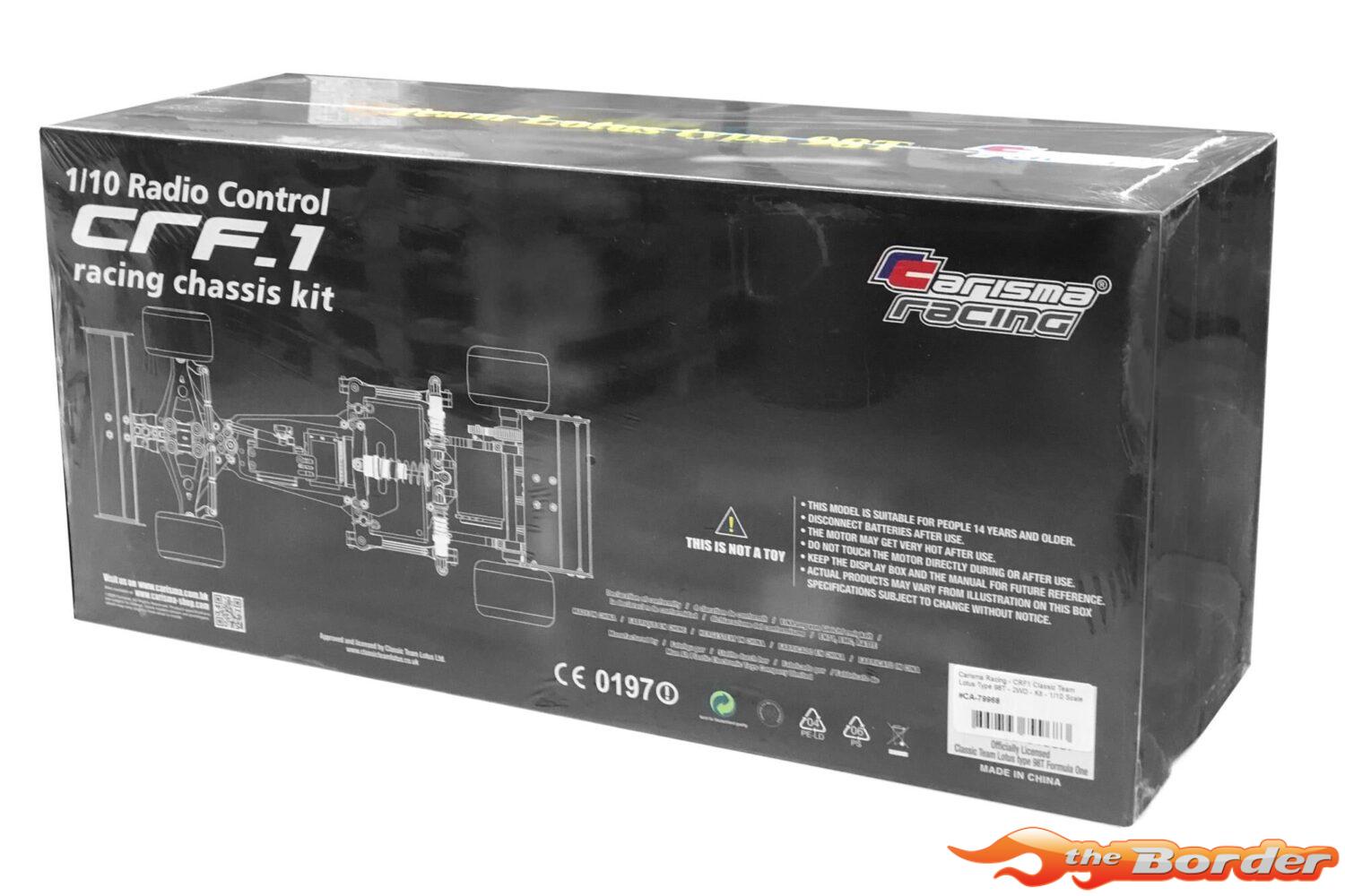 Carisma Racing F1 Classic Team Lotus Type 98T - 2WD - Kit - 1/10 Scale 79968 - Afbeelding 9