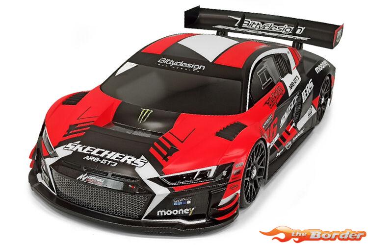 BittyDesign AR8-GT3 1/8 GT clear body 325mm (SWB) 1mm thick