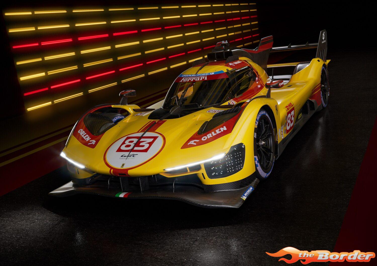 Ferrari 499P LeMans Nr. 83 (2024) Decal Sheet (1/10) BRPD1368 - Afbeelding 4