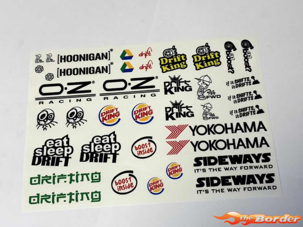Drift Brands 2 Decal Sheet for 1/10 BRPD1060 - Afbeelding 4