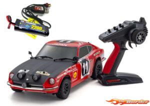 Kyosho 1/10 Rally FZ02-R Datsun 240Z 1971 (inclusief accu en lader) 34482T1B