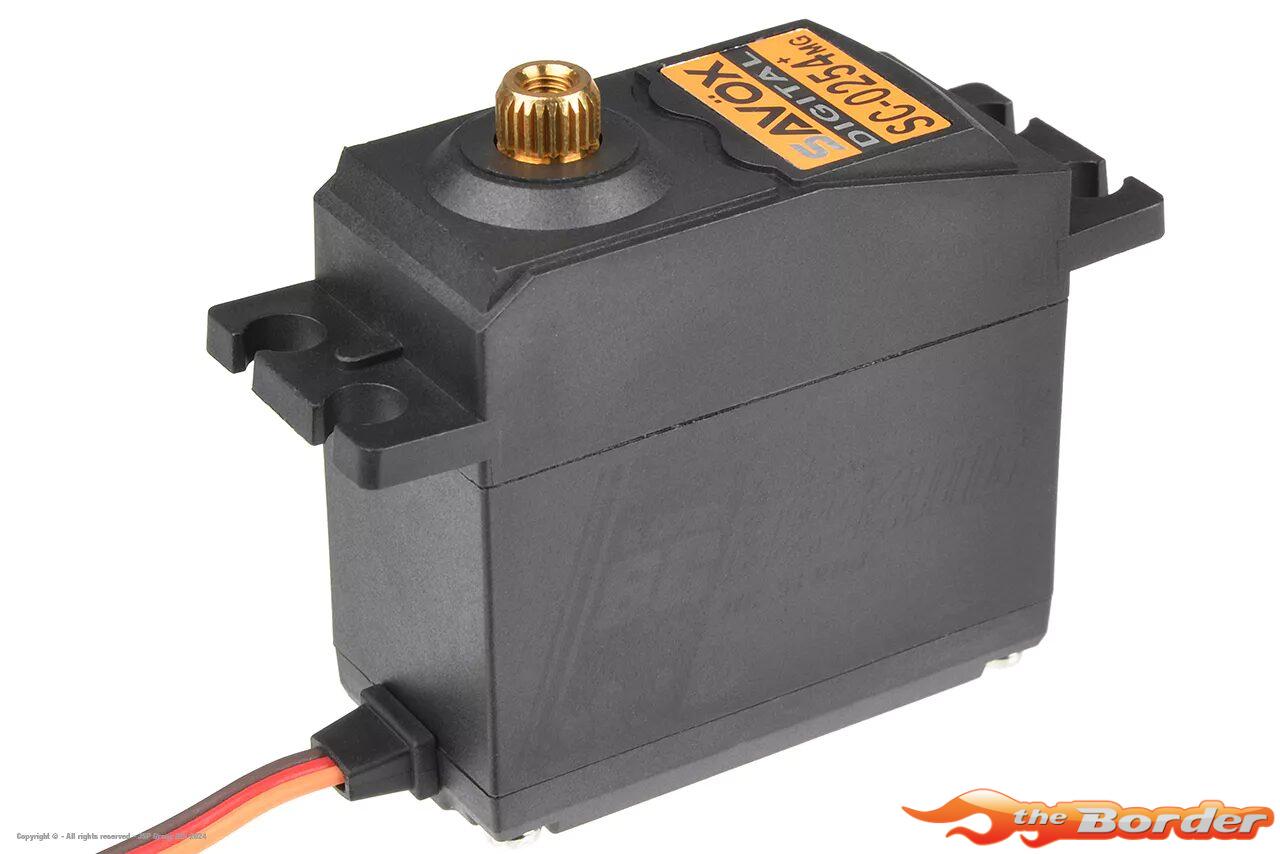 Savox SC-0254MG+ Servo Waterproof (7.2kg/0.14s) Digital - Afbeelding 3