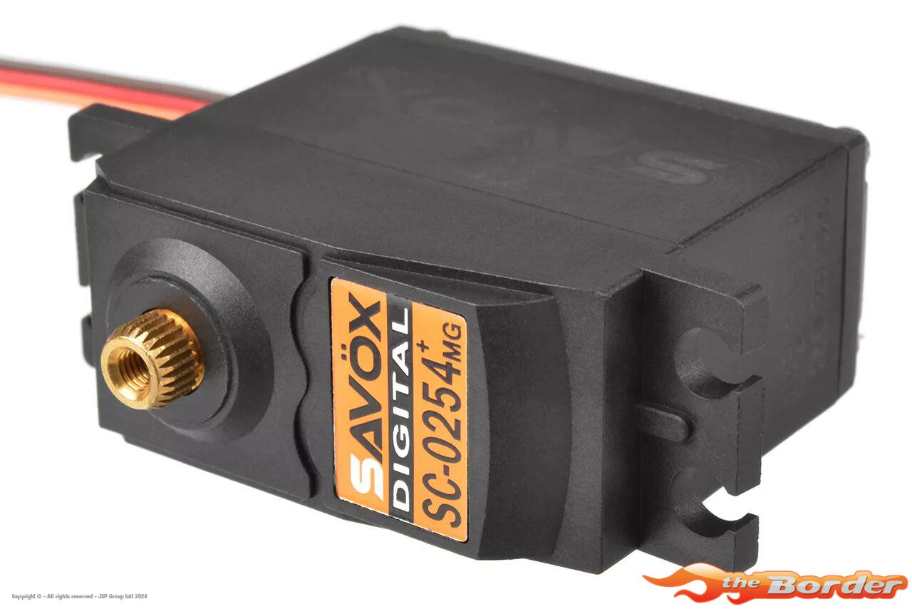 Savox SC-0254MG+ Servo Waterproof (7.2kg/0.14s) Digital - Afbeelding 6