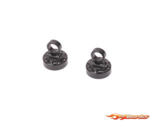 Schumacher Big Bore Alloy Shock Cap (2) - CAT L1R/LD3/ST2 U8807