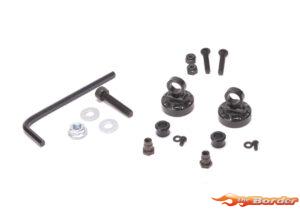 Schumacher Big Bore Alloy Shock Cap Set (2) - CAT L1R/LD3/ST2 U8806