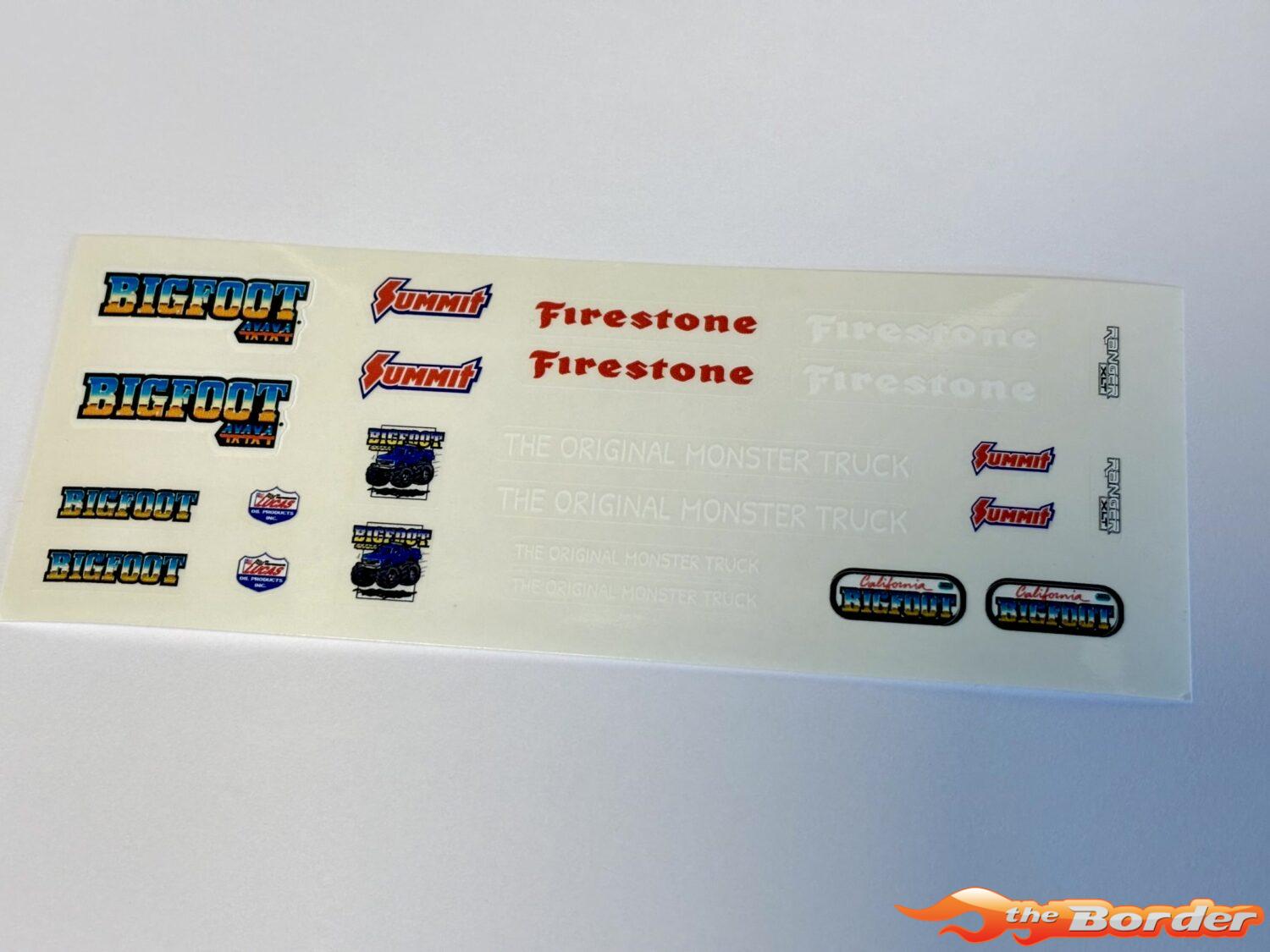 Smasher Bigfoot Decal Sheet for 1/24 BRPD1549 - Afbeelding 5