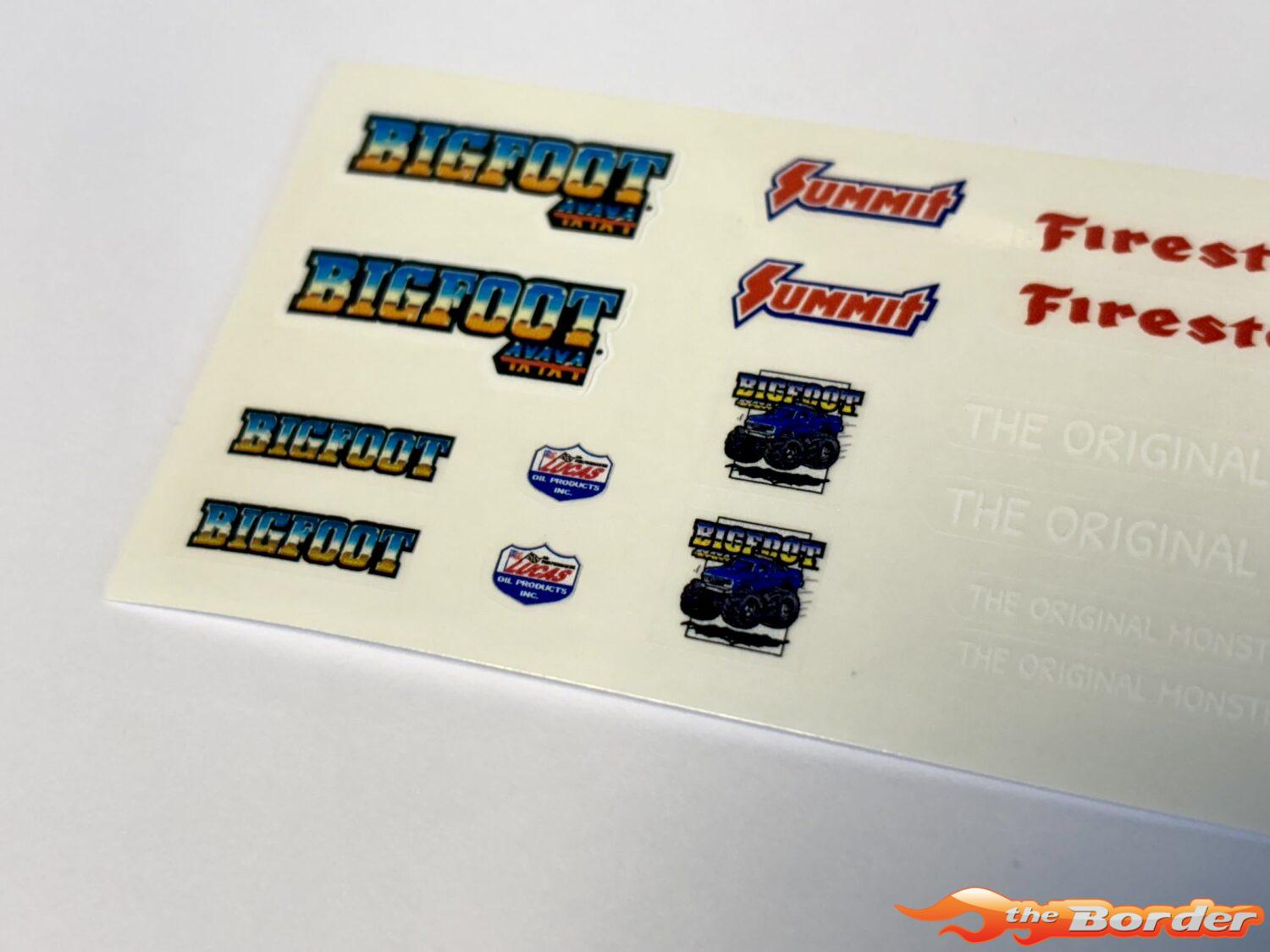 Smasher Bigfoot Decal Sheet for 1/24 BRPD1549 - Afbeelding 3