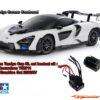 Tamiya 1/10 McLaren Senna TT-02 Chassis met TopStock Brushless Motorset 58711-SET - Afbeelding 2