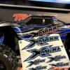 X-Maxx Logo Sticker - Blue BRPD1035 - Afbeelding 3