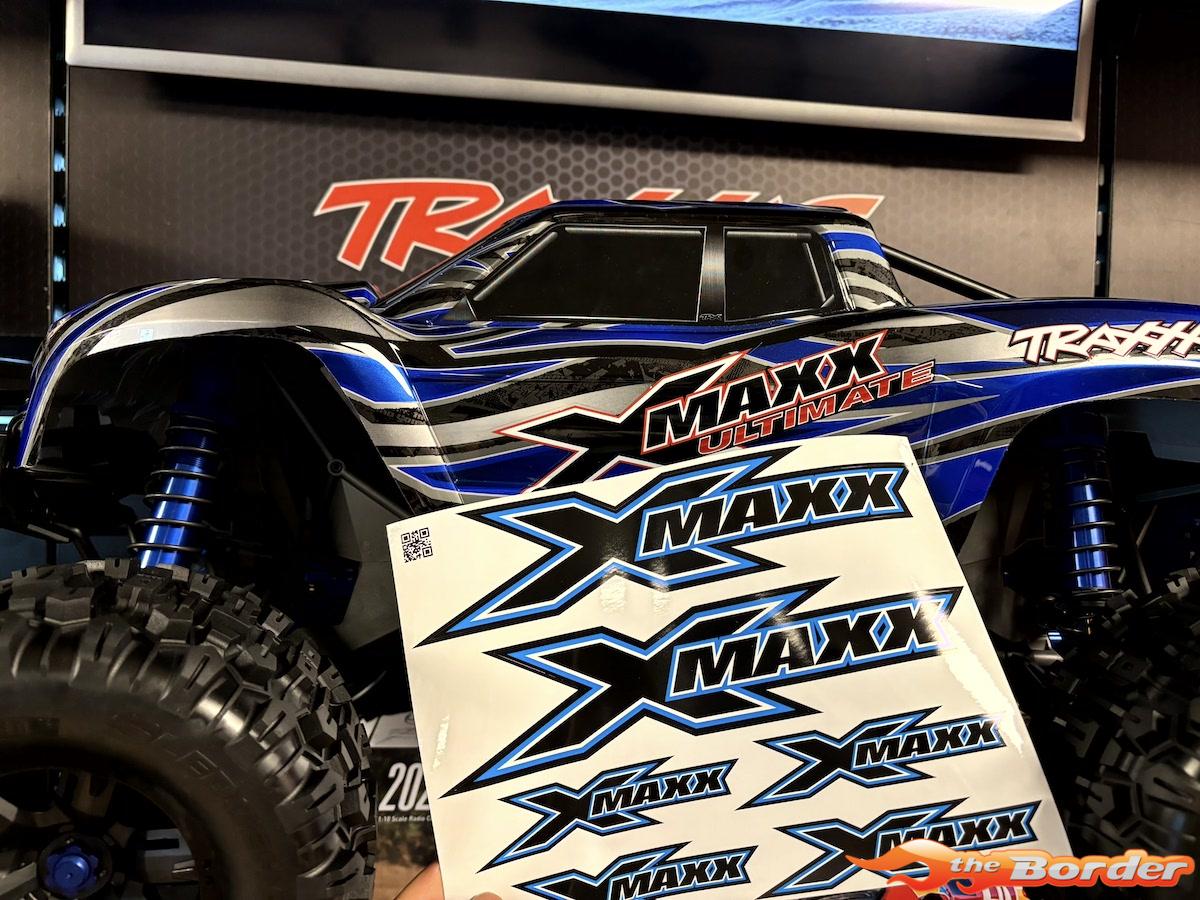 X-Maxx Logo Sticker - Blue BRPD1035