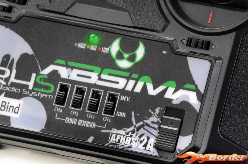 Absima SR4S 4Kanaals Stick Zender + Ontvanger 2000022 - Afbeelding 6