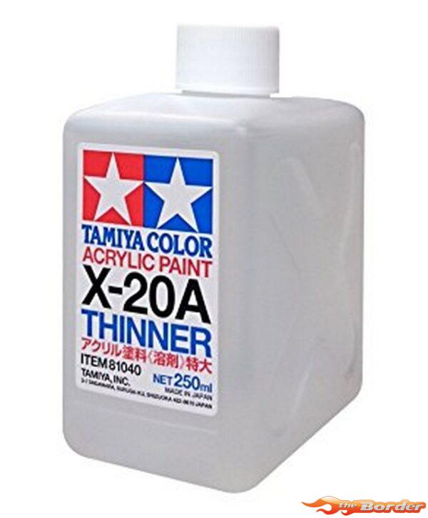 Tamiya Acrylic X-20a Thinner - 250ml Bottle 81040