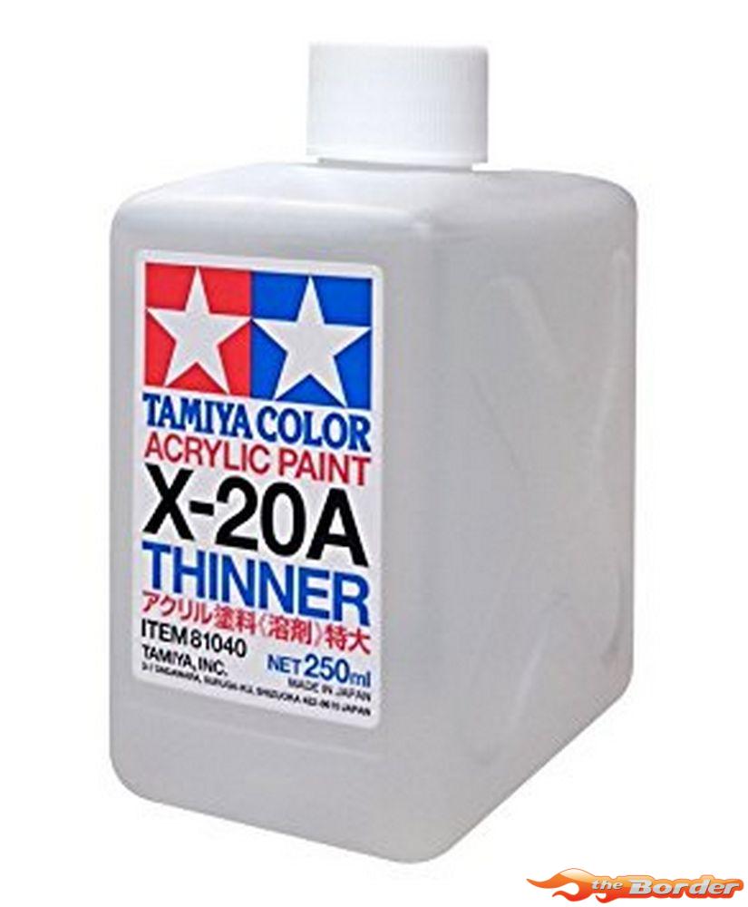 Tamiya Acrylic X-20a Thinner - 250ml Bottle 81040