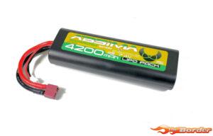 Absima 4200mAh 2S 7.4V T-Plug (Deans) LiPo Battery 4130015