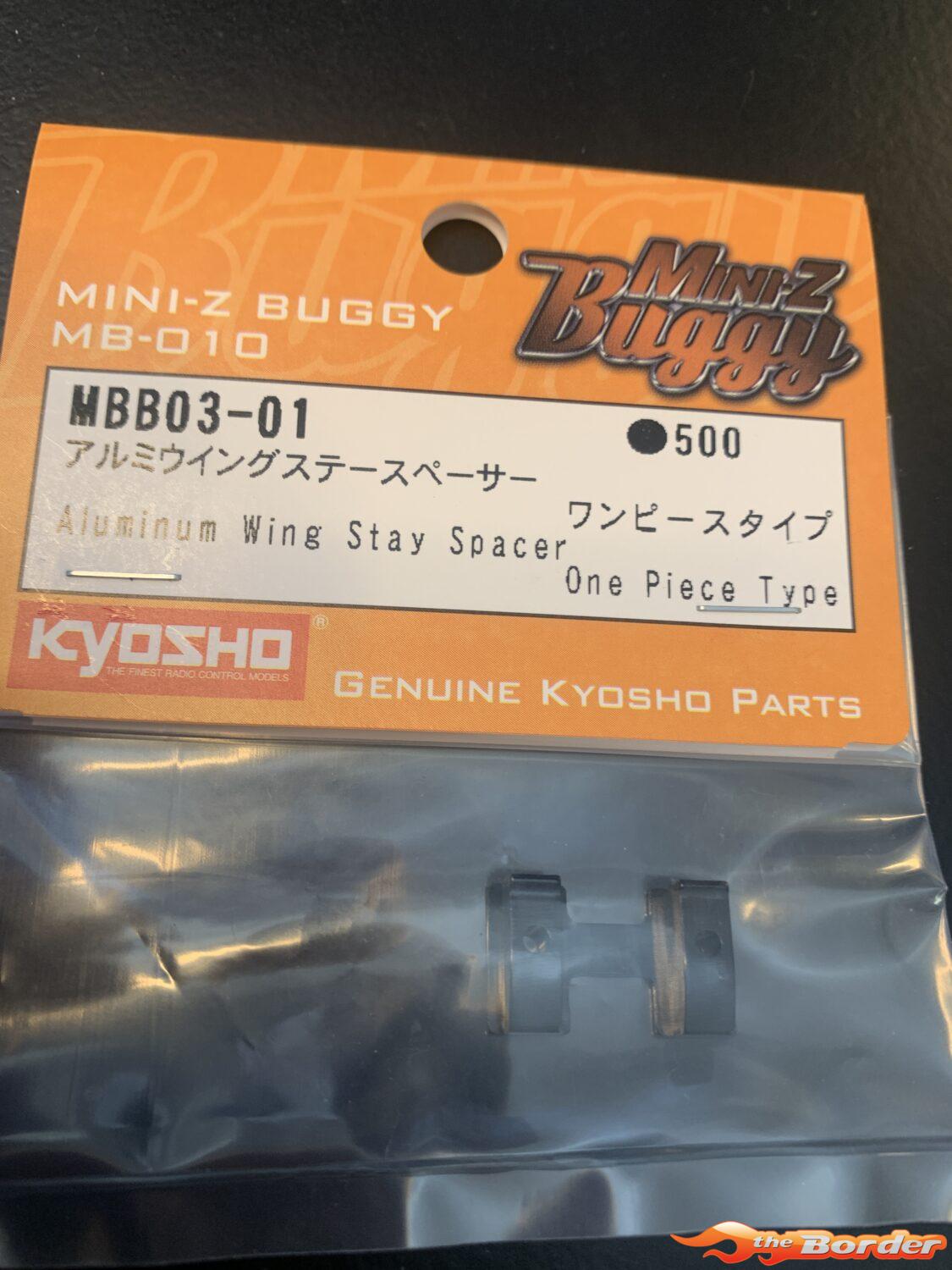 Kyosho Mini-Z Buggy Alum. Wing Mount Stay MBB03-01 - Afbeelding 3