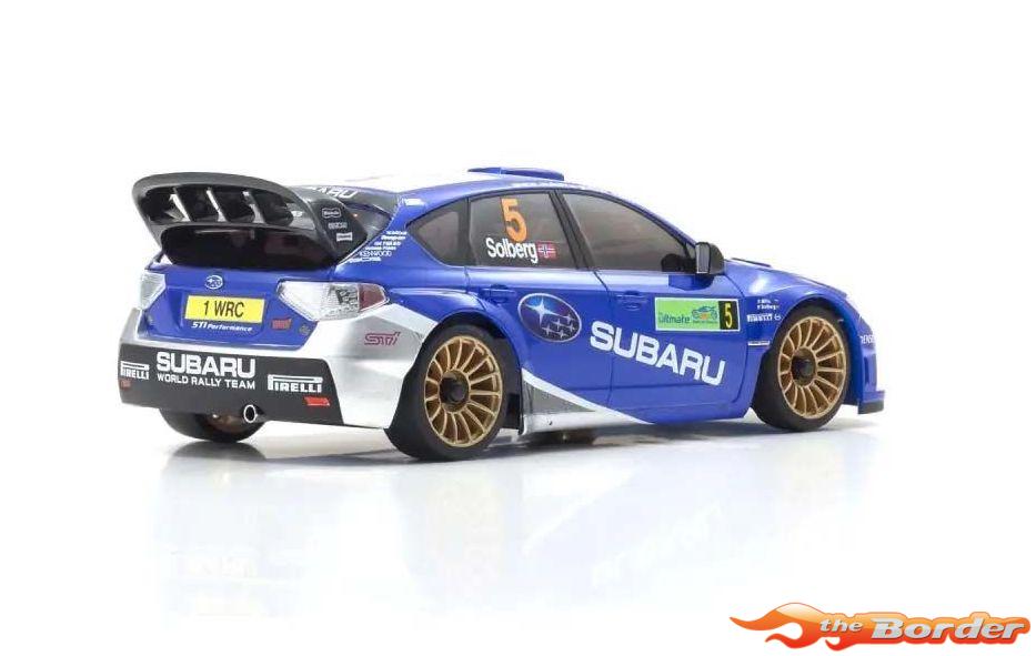 Kyosho Mini-Z Body Set Subaru Impreza WRC 2008 No.5 MZP471WR - Afbeelding 3