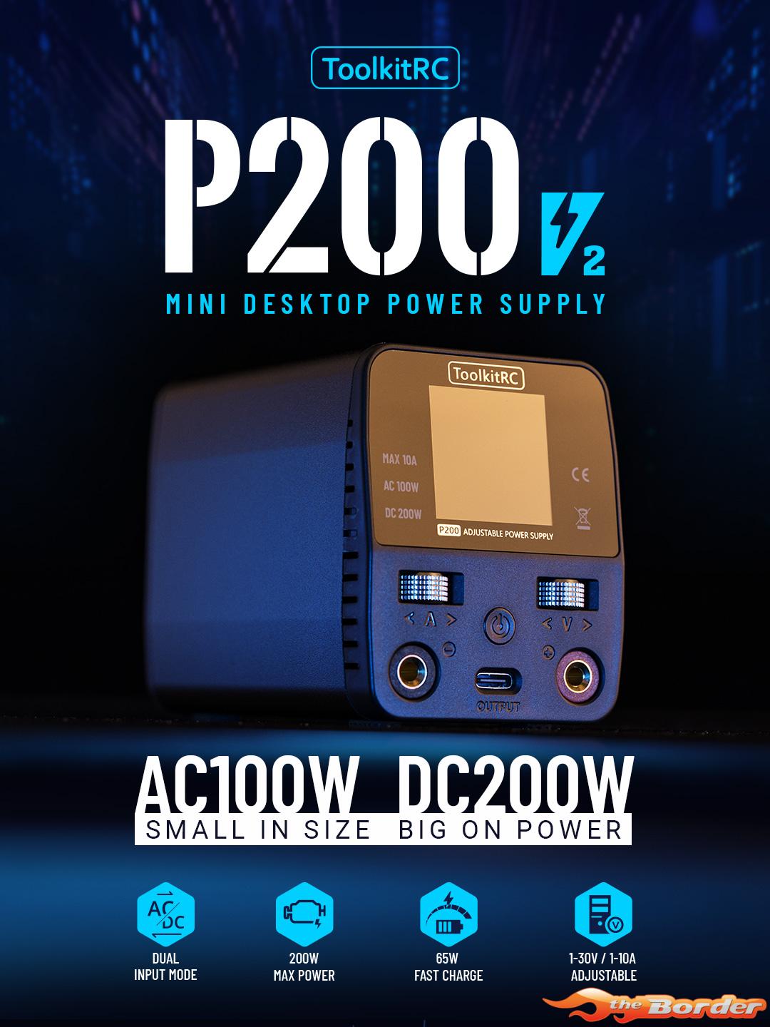 ToolkitRC P200 Power Supply 10A 200W TK23100 - Afbeelding 9