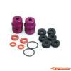 Schumacher Purple Alloy Shock Seal Housing (2) U1818 - Afbeelding 2
