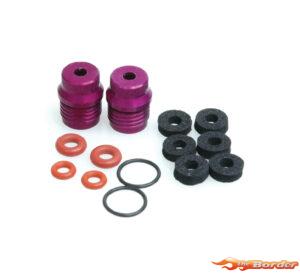 Schumacher Purple Alloy Shock Seal Housing (2) U1818